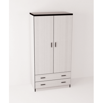 کمد 2 درب 2 کشاب عرض 90