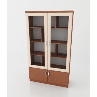 کتابخانه 110 قابدار درب کوتاه