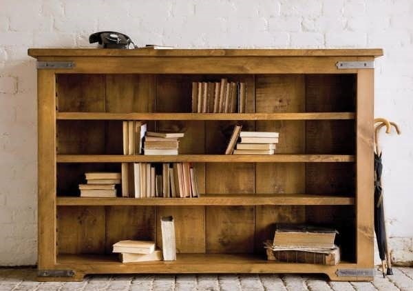 کتابخانه چوبی مرغوب